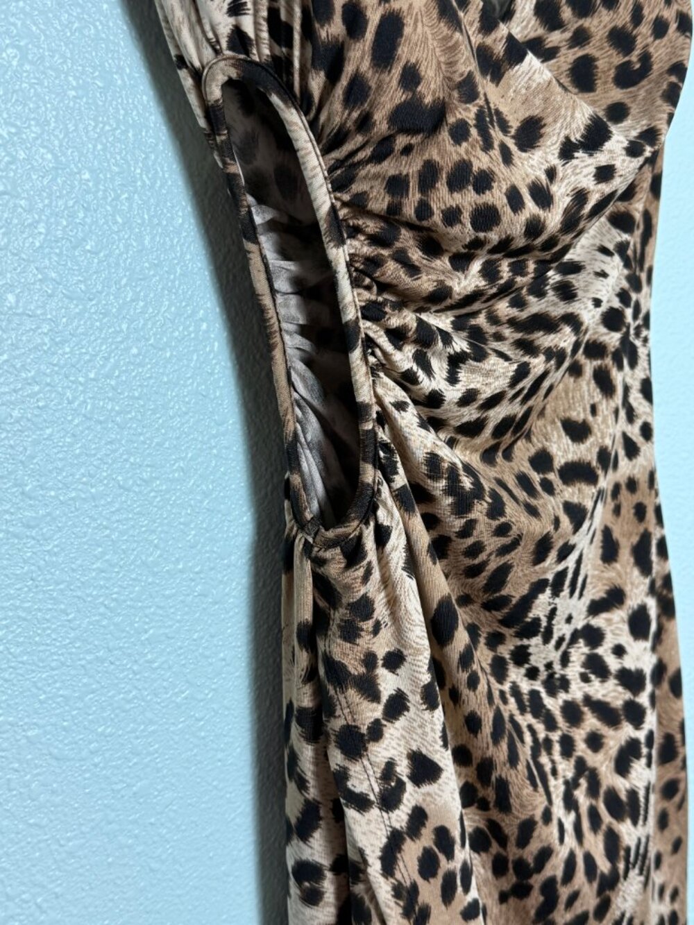 NWT Forplay Leoprard Bodycon Cutout Mini Dress Size Small - Picture 4 of 9